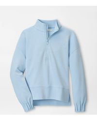 Peter Millar - Flora Knit Mélange Half-Zip Pullover - Lyst
