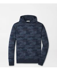 Peter Millar - Reversible Camo Popover Hoodie - Lyst
