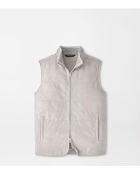 Peter Millar - Featherweight Suede Gilet - Lyst