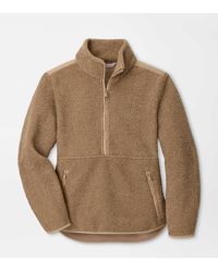 Peter Millar - Tilly Bonded Sherpa Half Zip - Lyst