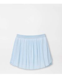 Peter Millar - Mickey Bunker Stripes Micro Pleat Skort - Lyst