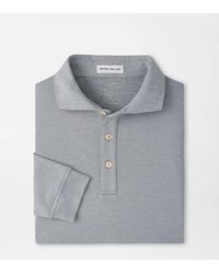 Peter Millar - Lyons Performance Jersey Long-Sleeve Polo - Lyst