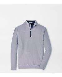Peter Millar - Perth Sugar Stripe Performance Quarter-Zip - Lyst