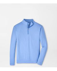 Peter Millar - Perth Mélange Performance Quarter-Zip - Lyst