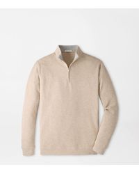 Peter Millar - Crown Comfort Quarter-Zip Pullover - Lyst