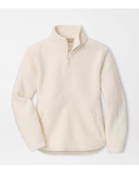Peter Millar - Tilly Bonded Sherpa Half Zip - Lyst