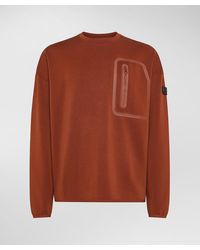 Peuterey - Sweatshirt aus Scuba mit Brusttasche - Lyst