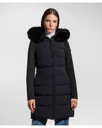 Peuterey Piumino lungo in doppio tessuto - Nero