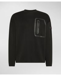 Peuterey - Sweatshirt aus Scuba mit Brusttasche - Lyst