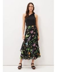 Phase Eight - 's Kayley Floral Printed Maxi Skirt - Lyst