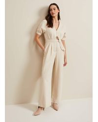 Phase Eight - Florisa Denim Jumpsuit - Lyst