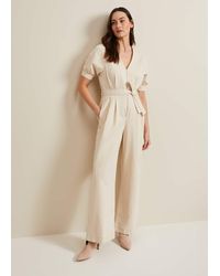 Phase Eight - Florisa Denim Jumpsuit - Lyst