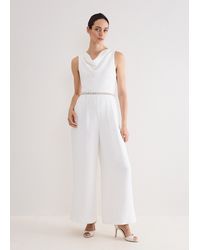 Phase Eight - Petite Rubiana Cowl Neck Jumpsuit - Lyst