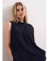 Phase Eight - Senga Plisse Top - Lyst