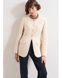 Phase Eight - Graziella Boucle Longline Jacket - Lyst
