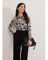 Phase Eight - Mollie Abstract Printed Top - Lyst