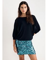 Phase Eight - Becca Batwing Sequin Dress - Lyst
