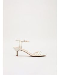 Phase Eight - Leather Strappy Sandals - Lyst