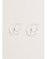 Phase Eight - Double Hoop Earrings - Lyst