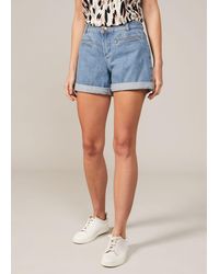 Phase Eight - Una Denim Short - Lyst
