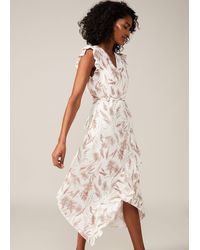 phase eight meryl floral dress emerald