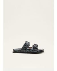 Phase Eight - Animal Double Buckle Sandal - Lyst