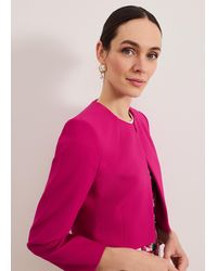 Phase Eight - Phoebe Cropped Jacket - Lyst