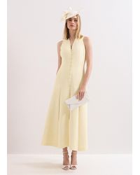 Phase Eight - Greta Button Tux Midaxi Dress - Lyst