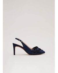 Phase Eight - Twist Front Slingback Shoes - Lyst