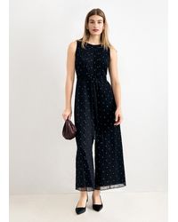 Phase Eight - Janine Sparkle Wide Leg Jumpsuit - Lyst