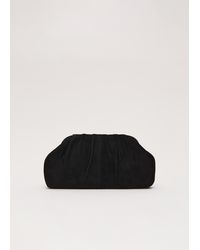 Phase Eight - Suede Clutch Bag - Lyst