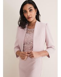 Phase Eight - Petite Isabella Bow Jacket - Lyst