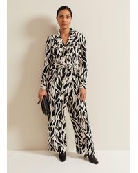 Phase Eight - 's Petite Constance Geo Jumpsuit - Lyst