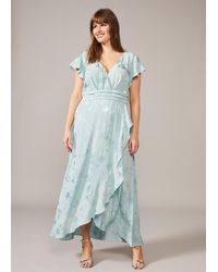 Phase Eight - 's Rosie Floral Jacquard Maxi Dress - Lyst