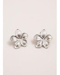 Phase Eight - Large Flower Stud Earrings - Lyst