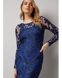 Phase Eight - Aubree Tapework Lace Maxi Dress - Lyst