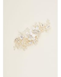 Phase Eight - Pearl And Flower Hair Comb - Lyst