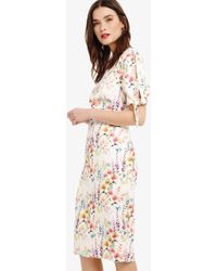 phase eight meryl floral dress emerald