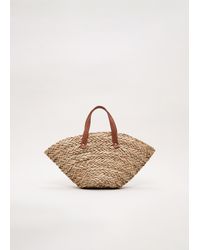 Phase Eight - Mini Straw Tote Bag - Lyst