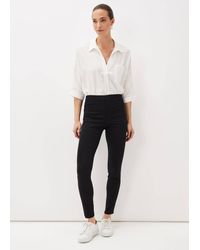 Phase Eight - Valerie Velvet Leggings - Lyst
