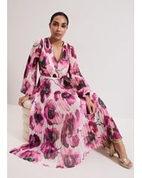 Phase Eight - Petite Natalia Floral Print Maxi Dress - Lyst