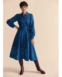 Phase Eight - Natalie Plain Dress - Lyst