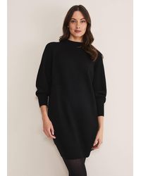 Phase Eight - Eliana Knitted Jumper Dress - Lyst