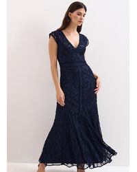 Phase Eight - Khiana Tapework Maxi Dress - Lyst