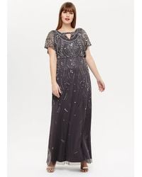Phase Eight - Desiree Beaded Maxi Dress - Lyst