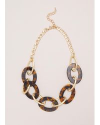 Phase Eight - Tort Resin Necklace - Lyst