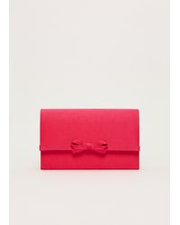 Phase Eight - Grosgrain Bow Clutch Bag - Lyst