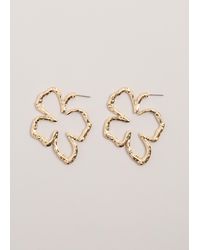 Phase Eight - Outline Flower Earrings - Lyst
