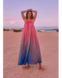 Phase Eight - Naoki Dip Dye Midaxi Dress - Lyst