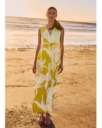 Phase Eight - Paula Printed Satin Maxi Dress - Lyst